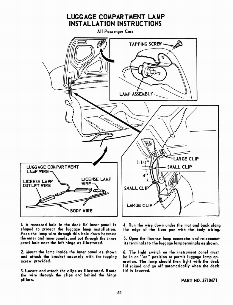 1955 Chevrolet Accessories Manual Page 53